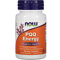 Пирролохинолинхинон, PQQ Energy, Now Foods, 30 капсул