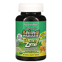 Пробіотики, children's Chewable Tummy Zyme, nature's Plus, для дітей, 90 жев.цукерок