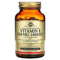 Solgar, Vitamin E, 400 IU, 100 Veg Softgels