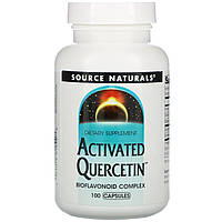 Кверцетин (Activated Quercetin), Source Naturals, 100 капсул