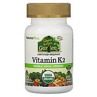 Вітамін К2 (Source of Life, Garden, Vitamin K2), nature's Plus, 60 капсул