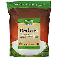 Дектроза (сахарозаменитель), Now Foods, 907 г