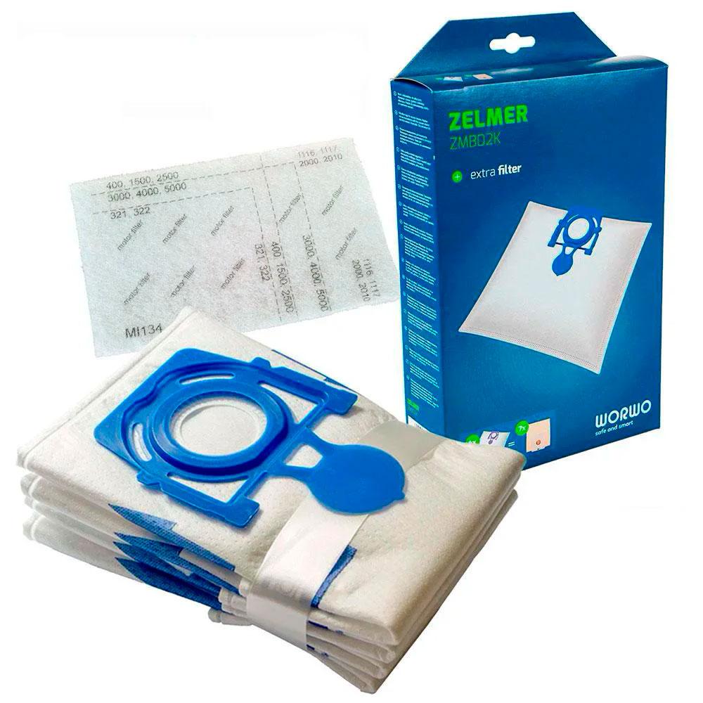 Мішки для пилососу Zelmer одноразові + моторний фільтр у подарунок - Zelmer Aquawelt 919.0ST, фото 1