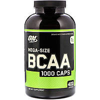 Амінокислоти (ВСАА 1000), Optimum Nutrition, 400 капсул