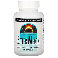 Экстракт горькой дыни, Source Naturals, 60 капсул