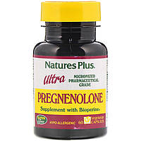 Прегненолон Ультра, Ultra Pregnenolone, nature's Plus, 60 капсул