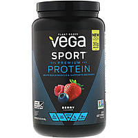 Vega, Sport Performance Protein, Powder, Berry Flavor, 28.3 oz (801 g)