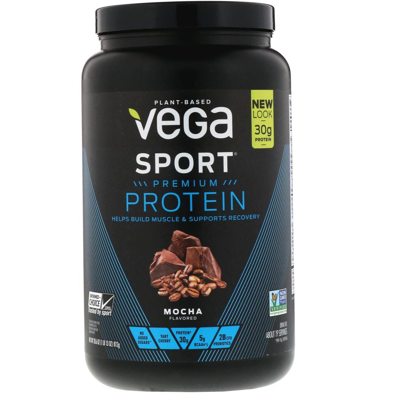 Vega, Білок для спортсменів Sport Performance Protein, зі смаком мокко