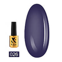 Гель-лак F.O.X Spectrum Gel Vinyl 026 фіолетовий 7 мл