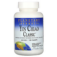 Planetary Herbals, Yin Chiao Classic, 450 мг, 120 таблеток