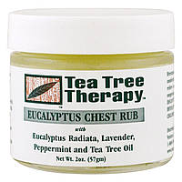 Мазь эвкалипта (Eucalyptus Chest Rub), Tea Tree Therapy, 57 гр