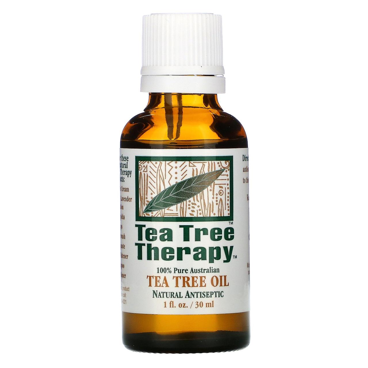 Масло чайного дерева (Tea Tree Oil), Tea Tree Therapy, 30 мл.