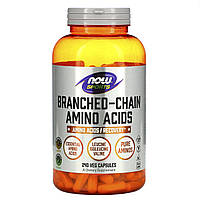 BCAA аміно спорт, Branched Chain Amino Acids, Now Foods, 240 капсул