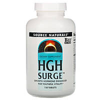 Гормон росту, HGH Surge, Source Naturals, 150 таб.