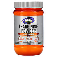 L-аргінін (спорт), L-Arginine, Now Foods, 454 грами