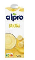 Alpro, Soya Banana, 1 л, Алпро, Соевое молоко, со вкусом банана, витаминизированное