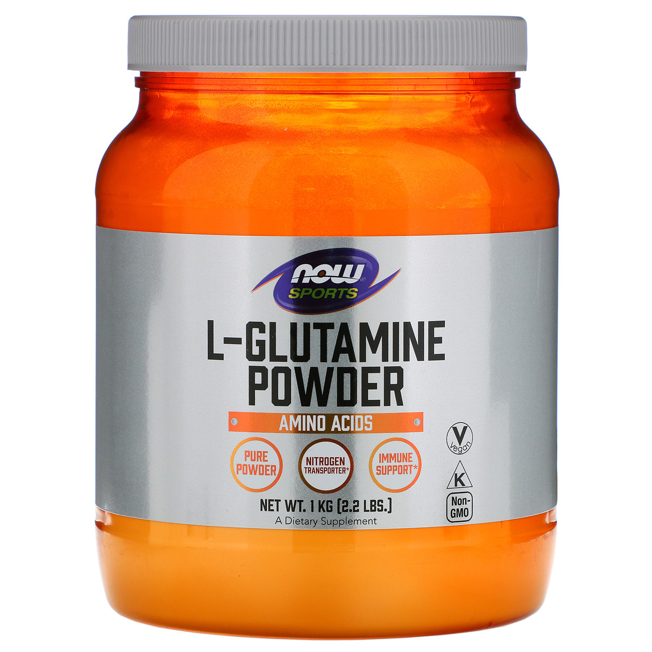 L - глютамин L-Glutamine, Now Foods, 1 кг