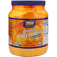 Сывороточный протеин, Whey Protein, Now Foods, 454 г