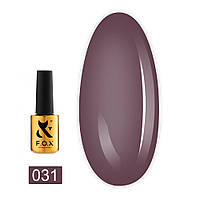 Гель-лак F.O.X Spectrum Gel Vinyl 031 запорошено-бордовий 7 мл