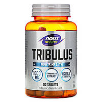 Трибус, Now Foods, Спорт, трибулус, 1000 мг, 90 таблеток