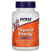 Витамин для щитовидной железы Thyroid Energy, Now Foods 90 капсул