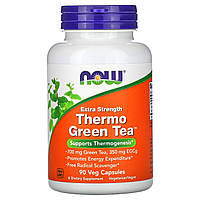 Зелений чай (Thermo Green Tea), Now Foods, 90 капсул