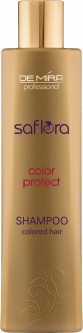 Шампунь для окрашенных и тонированных волос Demira Professional Saflora Color Protect 300мл - фото 1 - id-p1357927731