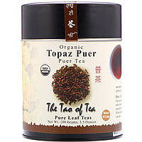 The Tao of Tea, 100% Органічний Чай Пуер Топаз, 3.5 унції (100 г)