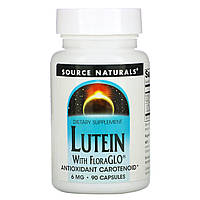 Лютеин (Lutein), Source Naturals, 6 мг, 90 капсул
