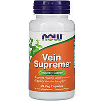 Підтримка для вен, Vein Supreme, Now Foods, 90 капсул