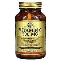 Пищевая добавка витамины в капсулах Солгар Solgar Vitamin C 500 мг 100 шт