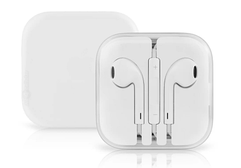 Навушники для телефона EarPods, дротова гарнітура Білий (KG-1322)