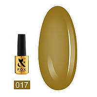 Гель-лак F.O.X Spectrum Gel Vinyl 017 гірчичний 7 мл