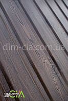 Металопрофіль Т-10 Темний дуб