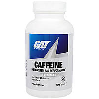 GAT, Кофеїн для метаболізму та продуктивності з серії "Необхідне", 100 таблеток