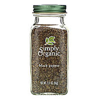 Simply Organic, Чёрный перец, 2.31 унций (65 г)