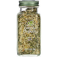 Simply Organic, Чеснок и травы, 3,10 унции (88 г)