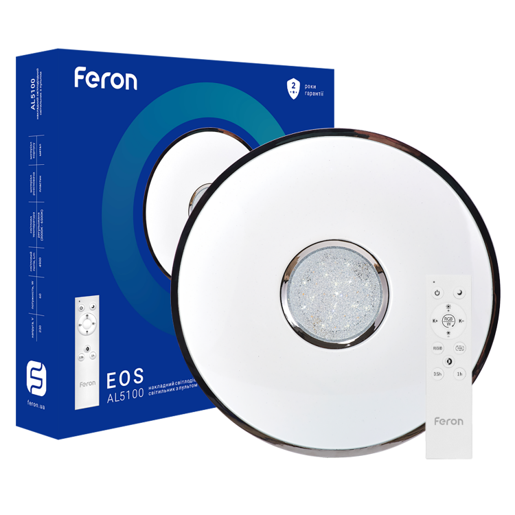 Світлодіодний світильник Feron AL5100 36W RGB