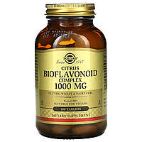 Биофлавоноиды, Citrus Bioflavonoid, Solgar,1000 мг, 100 таблеток