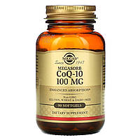 Коэнзим Q10 (CoQ-10 Megasorb), Solgar, 100 мг, 90 капсул