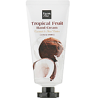 Крем для рук и ногтей с маслом ши и экстрактом кокоса Farmstay Tropical Fruit Hand Cream Coconut 50 мл