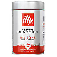 Мелена кава illy MOKA в банці 250г