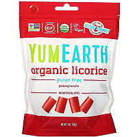 Жевательные конфеты Pomegranate Licorice YumEarth со вкусом клубники 142 гр