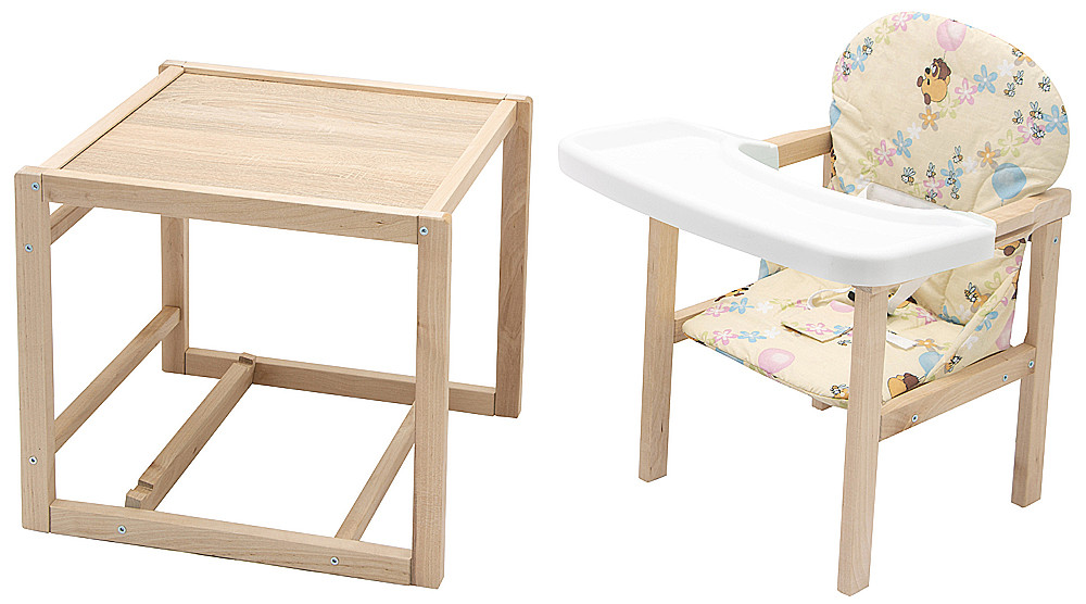 Стільчик-трансформер Babyroom Поні-230 eko бежевий (вінні пух)