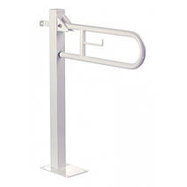 Вертикальний захоплення стіна-підлога метал білий