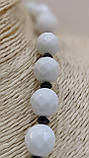 Намисто з натурального каменю Кахолонг., фото 3