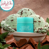 Нічна маска для губ з екстрактом  м'яти та шоколаду Laneige Lip Sleeping Mask Grapefruit Mint Choco, 8g, фото 10