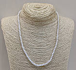 Намисто з натурального каменю Кахолонг., фото 4