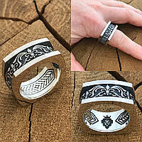 Срібний персень