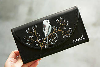 Шкіряний жіночий гаманець